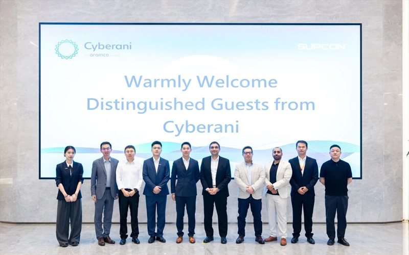 沙特阿美旗下Cyberani高层接见J9国际集团，携手共筑工业信息安全新格局